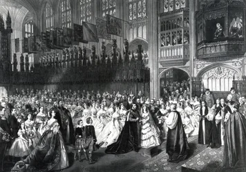 Prinsen av Wales bröllop den 10 mars 1863